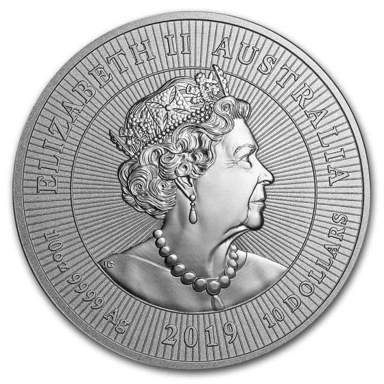 キリバス 5ドル　純銀貨　1ozt 2019 Australia 10 oz Silver Crocodile BU (Piedfort) | eBay